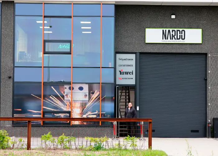 het nieuwe bedrijfspand van Nardo in Hendrik-Ido-Ambacht